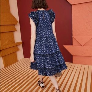 NWT Ulla Johnson feminine flutter sleeve dress